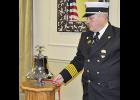 Joel Cerny sounds the bell during the Memorial Service at the 2013 annual conference of the NSVFA. The 2014 annual conference will be held Oct. 16-18 at North Platte, NE.