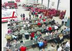 Axtell Fire Department hosted a dinner for the National Volunteer Fire Council at the fire station on Sept. 28.	