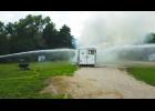Safe way to cool and approach after the tanks quiet down. 
