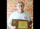 Plattsmouth firefighter Bob Heckman is this year’s recipient of the Nebraska State Foresters Award. Photo by Brent Hardin of the Plattsmouth Journal.
