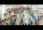 The 2015 Nebraska Fire School drew 1,150 students to Grand Island. Pictured is a look down at the vendor area. This year's Fire School is May 20-22.  Photo by Taylor Anderson, Taylor Anderson Designs.