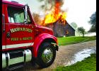 Hawarden Fire conducted a controlled burn on Aug. 21. Submitted by Duane Schiefen.	