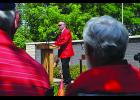 Bill Halleran at the IFA Memorial service. Photo by Jack Runge.