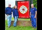 Pictured from left: Jim Kitterman, Anna Kitterman and Butch Kitterman. Photo by Ann Clark/Pennington County Courant.