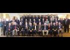 A group photo was taken of the NVFC Directors, Alternate Directors and board members at the National Volunteer Fire Council Conference in Arlington, VA.
