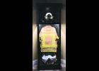 Beautiful memorial built and given to the family of Past Fire Chief Jerry Meyer by Top Quality Construction and Cabinetry of Sheldon, IA.