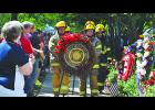 	The 25th annual Memorial Service was held June 9 at the Iowa Firefighters Memorial site at Coralville. Photo by Terri Runge.	