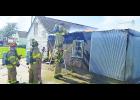 New Underwood firefighters were able to confine the fire to the structure of origin, stopping the spread to nearby structures. Photo courtesy of the Pennington County Fire Service.