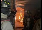 Fire school in Pratt, KS