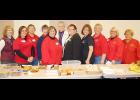NSVFA State Auxiliary Members who assisted in serving breakfast to the Senators this past year.