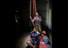 On June 26, Spencer Fire Department training focused on confined space rescues an essential skill set for their certified Confined Space Rescue Team. 