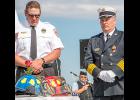 At the Firefighters Memorial in Kearney. Photo by Taylor Anderson.